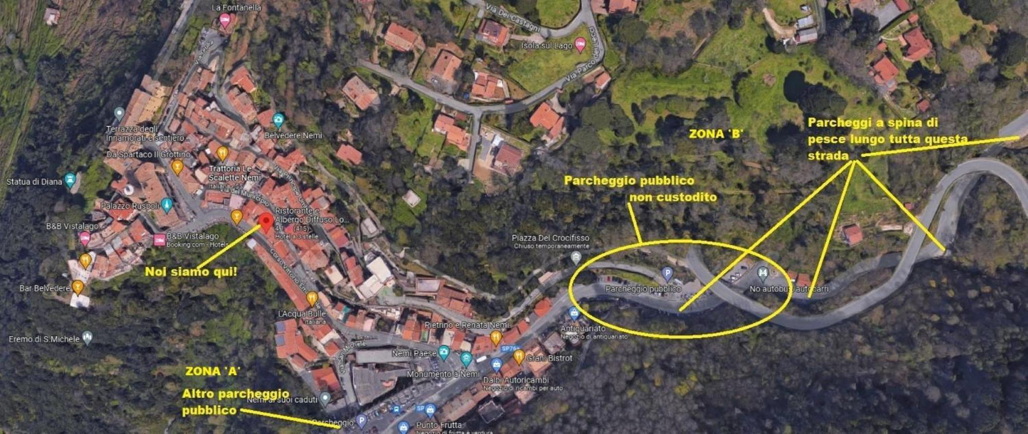 Albergo Diffuso Locanda Specchio Di Diana Nemi Exteriör bild